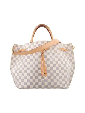 Louis Vuitton Girolatta Azur Damier Canvas Messenger Bag